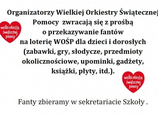 Wesprzyj WOŚP 2017