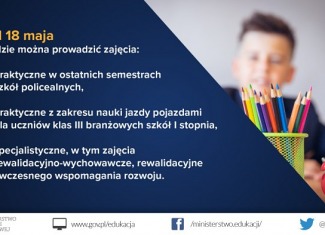 Planowany kalendarz zmian w szkołach w kolejnych tygodniach