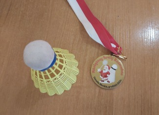 Mikołajkowy Turniej Badmintona Najmłodszych